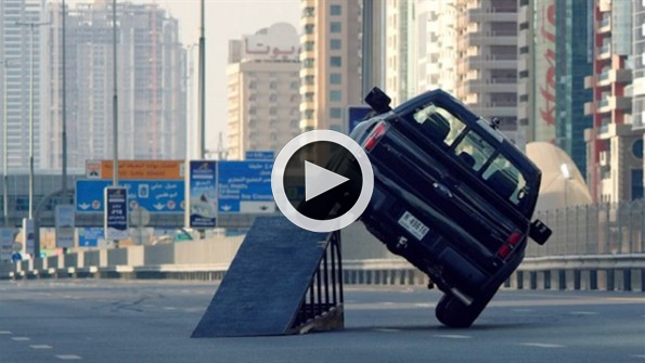 Ken Block’dan Dubai sokaklarında müthiş gösteri