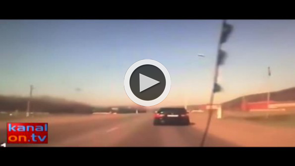 Kontrolünü kaybedince havaya uçtu!