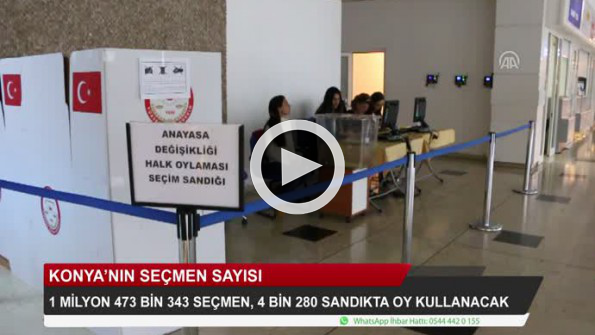 İşte Konya’nın seçmen sayısı