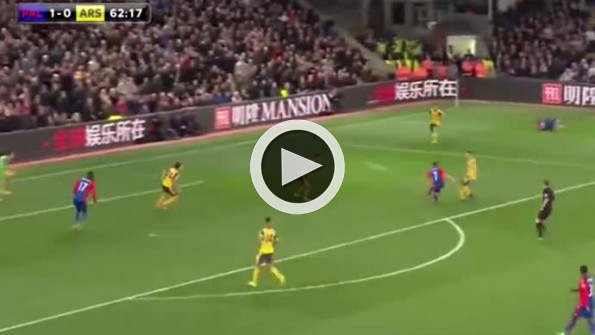 Cabaye’dan Arsenal’e çok şık gol!