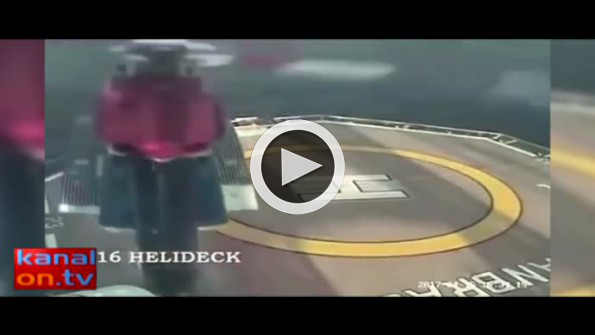 Kuyruğu kopan helikopterin 19 yolcusu böyle kurtuldu