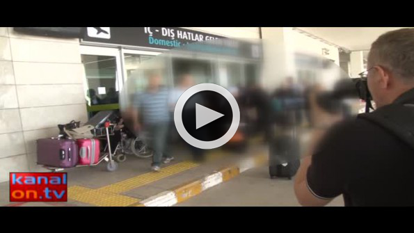 Aranan FETÖ üyeleri Konya Havaalanı’nda yakalandı