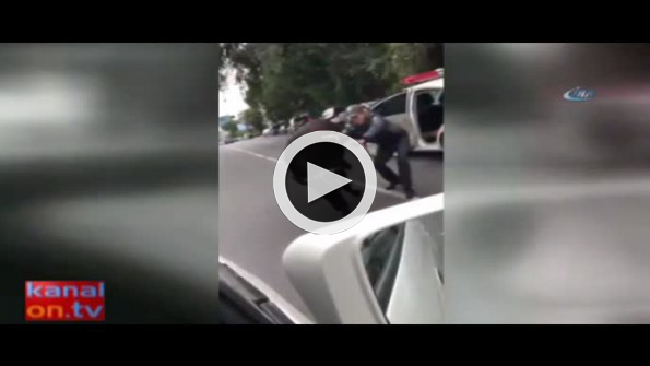 Firari boğadan görevliye çifte
