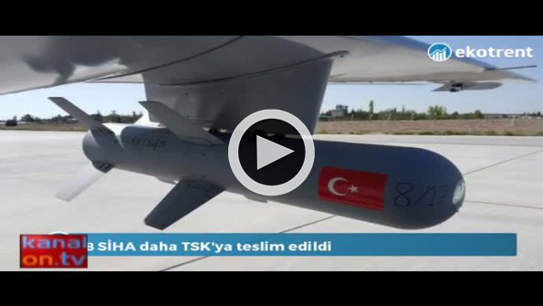 8 SİHA daha TSK’ya teslim edildi
