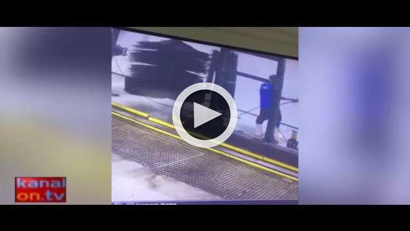 Oto yıkamada korku dolu anlar!