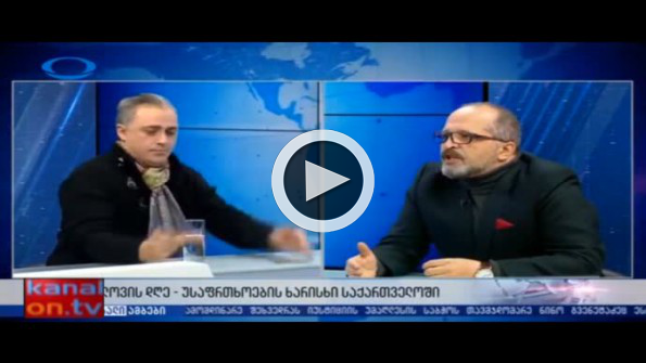 Canlı yayında birbirlerine girdiler!