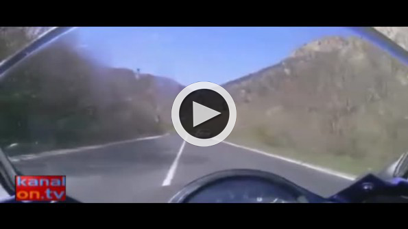 Motosiklet sürücüsünün yerinde siz olsanız ne yapardınız?