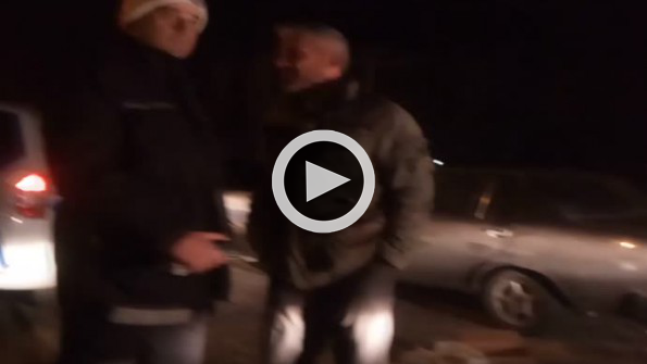 Konya’da hareketli gece! Polise yakalanınca aracını yakmaya çalıştı
