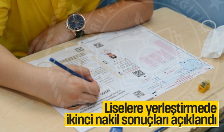 LGS ikinci nakil sonuçları açıklandı