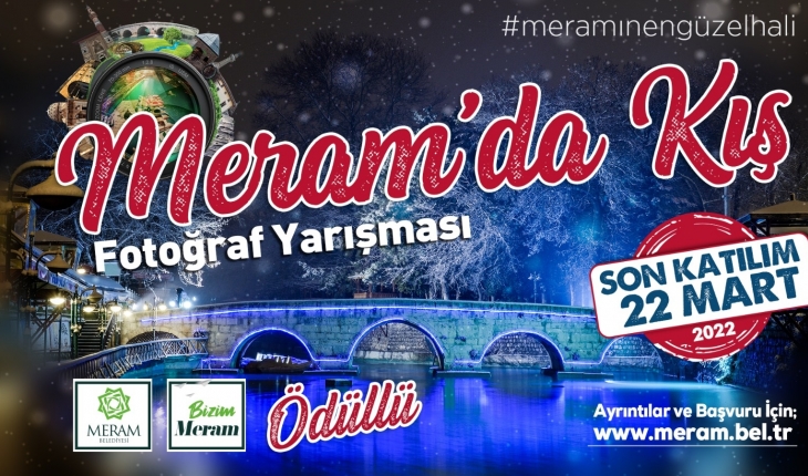 ‘Meram’da Kış’ fotoğraf yarışması başladı