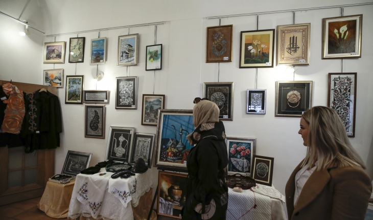 Saraybosna’da TMV okulları, meslek edindirme kursları sergisi açıldı